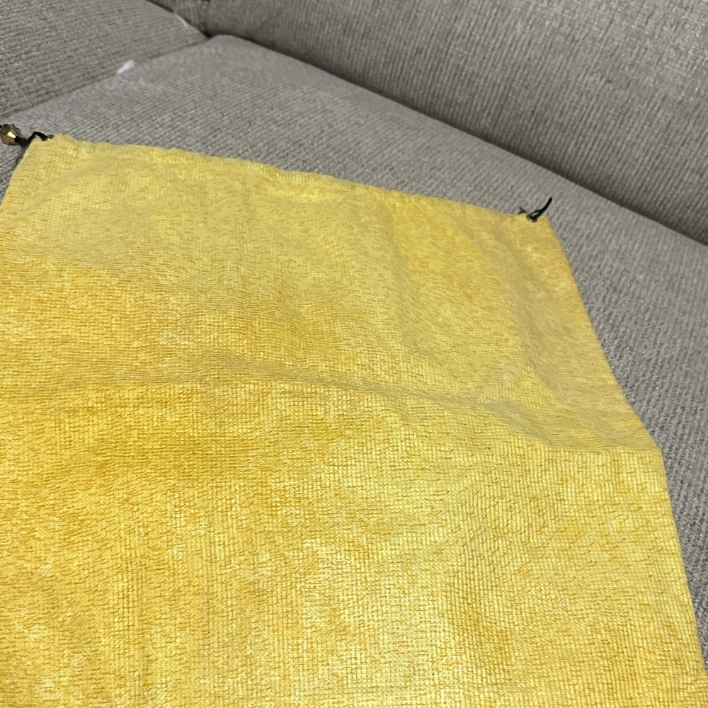 Fendi Yellow Drawstring Pouch - Picture 5 of 5